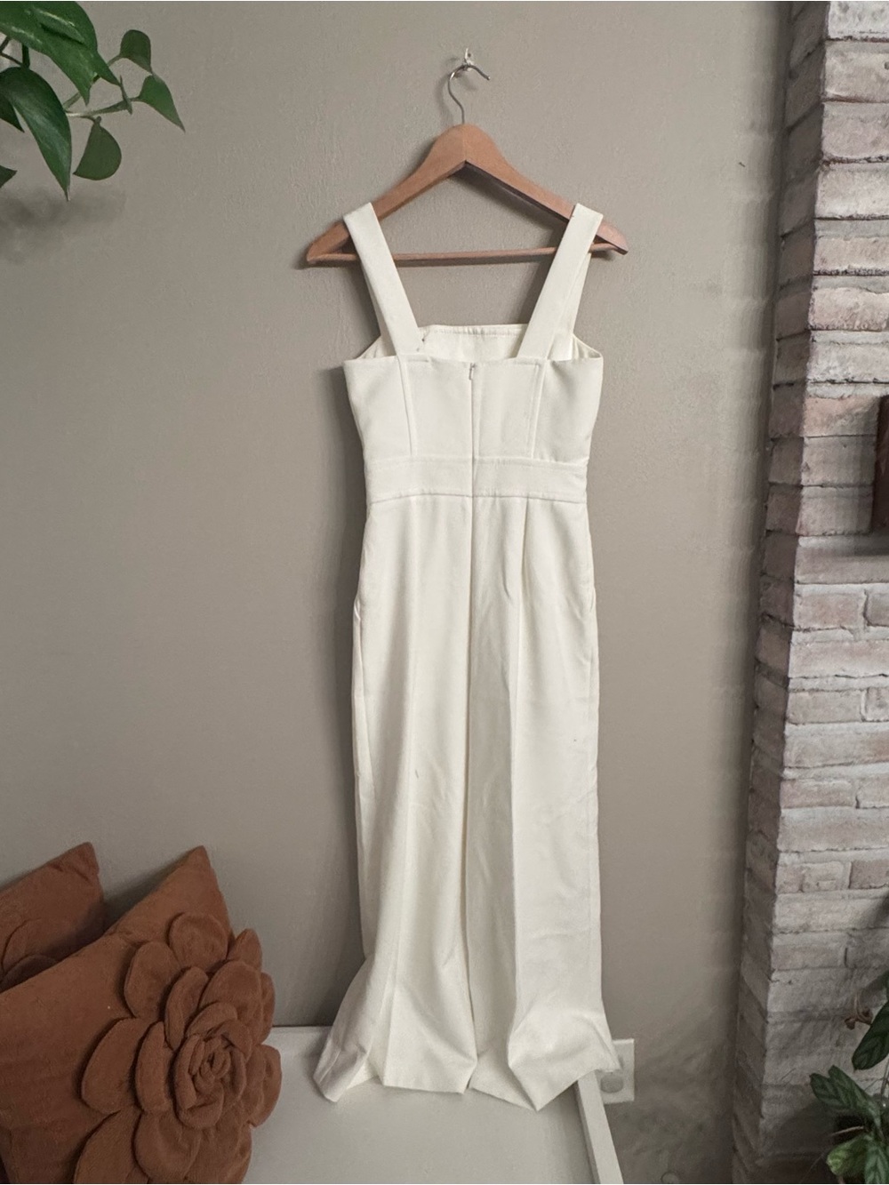 KAREN MILLEN Square-Neck Jumpsuit - Picture 5 of 6